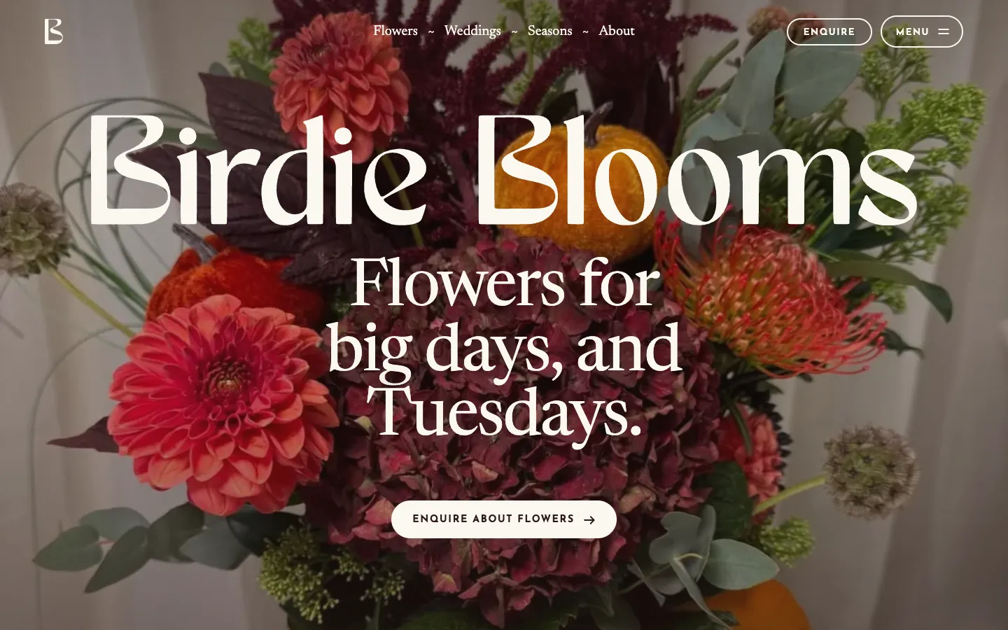 Birdie Blooms website