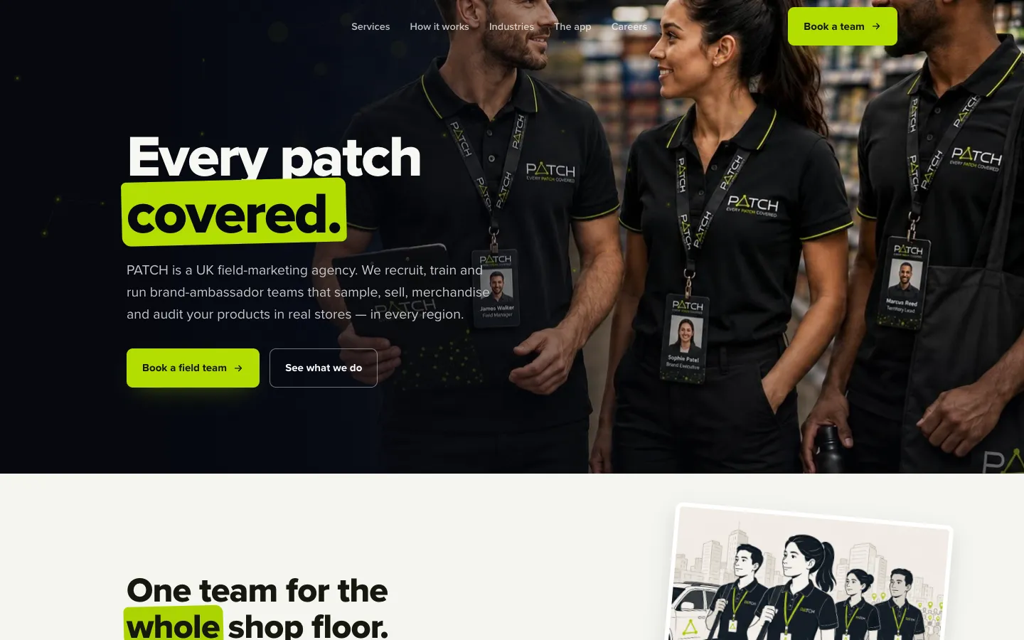 PATCH website