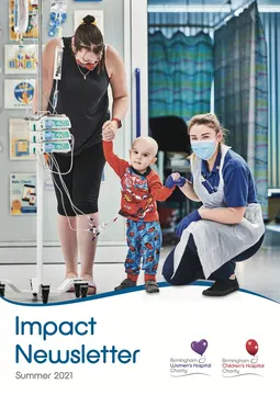 Hospital charity impact report cover
