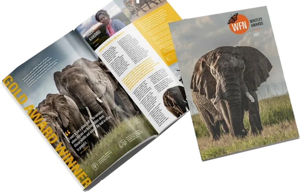 Whitley Fund for Nature brochure spread