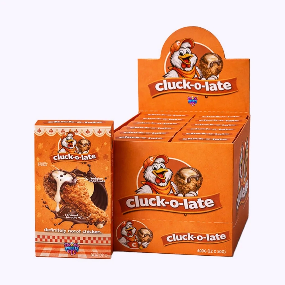 Cluck-O-Late Chicken Chocolate 50g box