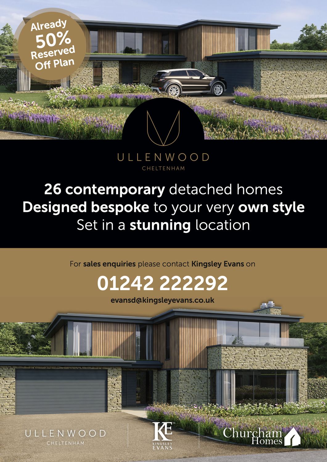 Ullenwood A4 press advert