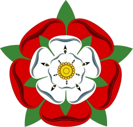 Sutton Coldfield Cricket Club crest, a Tudor rose